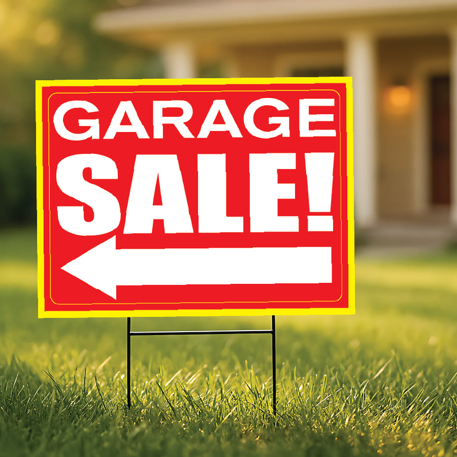 18" x 24" Corrugated Yard Signs (Set of 10)