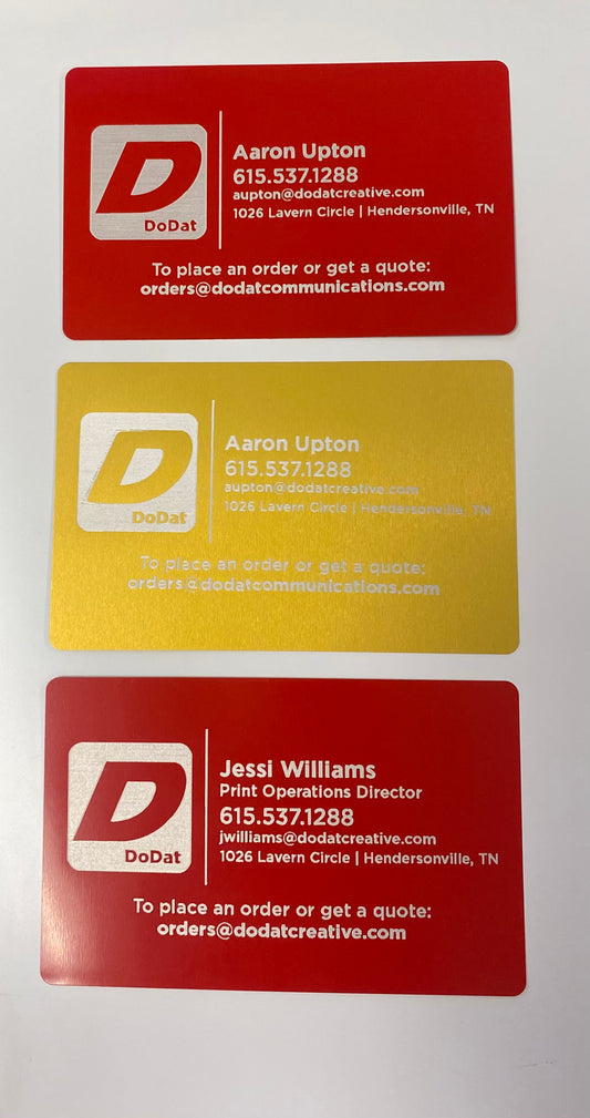 Metal Business Cards